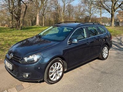 Gebraucht VW Golf VI Highline 122 PS (89 kW) 2010 Blau Kleinwagen