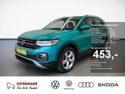 Usado VW T-Cross Style 150 CV (110 kW) 2021 Turquesa SUV
