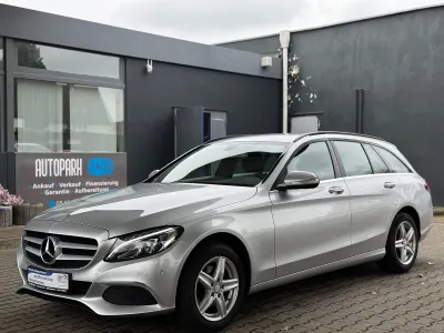 Brugt Mercedes C220 170 HK (125 kW) 2015 Sølv Stationcar