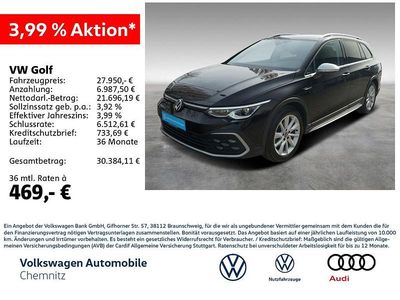 Usata VW Golf Alltrack 200 CV (147 kW) 2023 Nero Station wagon