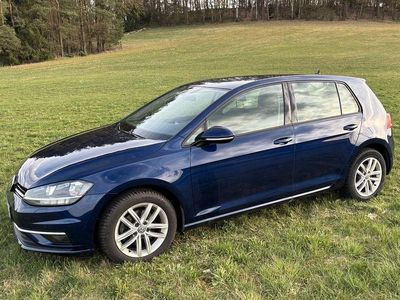 Usata VW Golf VII Comfortline 116 CV (85 kW) 2018 Blu Berlina