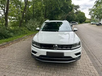 Gebraucht VW Tiguan Highline 150 PS (110 kW) 2018 Weiß SUV