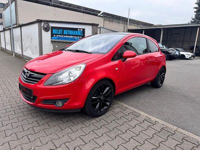 Gebraucht Opel Corsa Edition 90 PS (66 kW) 2009 Rot Kleinwagen