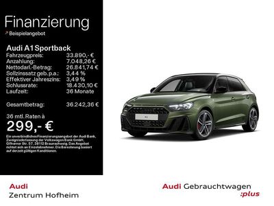 Distriktgrün metallic Gebraucht 2025 Audi A1 S-Line Limousine | 33.890 € (Etwas zu teuer)