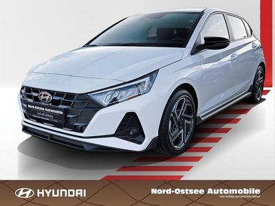 Atlas white Gebraucht 2025 Hyundai i20 N Line Limousine | 23.770 € (Etwas zu teuer)