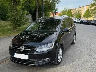 Brugt VW Sharan Trendline 150 HK (110 kW) 2017 Sort MPV