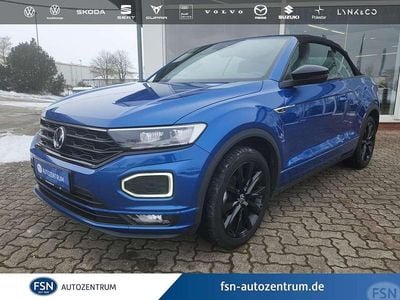 Gebraucht VW T-Roc Cabriolet Style 150 PS (110 kW) 2021 Ravennablau metallic Cabrio