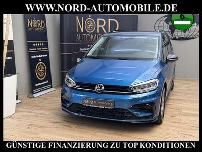 Caribbean blue metallic (metallic) Gebraucht 2022 VW Touran R-line Van / Kleinbus | 28.800 € (Guter Preis)