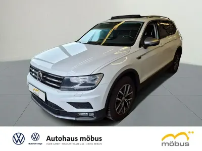 Gebraucht VW Tiguan Allspace Comfortline 150 PS (110 kW) 2019 Weiß SUV
