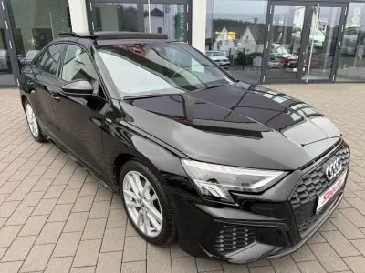 Gebraucht Audi A3 S-Line 110 PS (80 kW) 2023 Schwarz Limousine