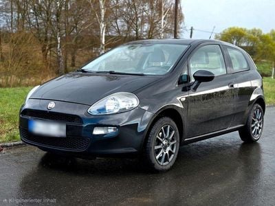 Gebraucht Fiat Punto Evo 77 PS (56 kW) 2013 Schwarz Kleinwagen
