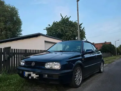 Gebraucht VW Golf Cabriolet 1998 Blau Cabrio
