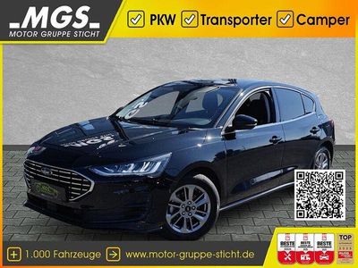 Gebraucht Ford Focus Titanium 125 PS (91 kW) 2023 Agate black metallic Limousine