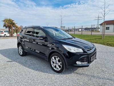 gebraucht Ford Kuga 2,0 TDCi 4x4 Titanium,Navi.,Aut.,Leder,AHK