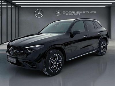 Gebraucht Mercedes GLC300e AMG 204 PS (150 kW) 2024 Metalliclack obsidianschwarz SUV