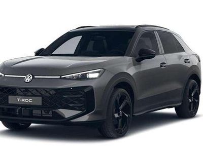 Neu VW T-Roc R-line 150 PS (110 kW) 2025 Grau (wolf grey metallic / schwarz) SUV