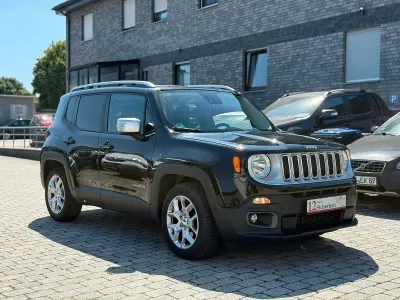 Brugt Jeep Renegade Limited 140 HK (102 kW) 2016 Sort SUV