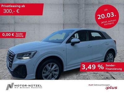 Gebraucht Audi Q2 S-Line 150 PS (110 kW) 2025 Gletscherweiß metallic SUV