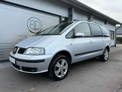 Gebraucht Seat Alhambra Reference 116 PS (85 kW) 2008 Silber Van / Kleinbus