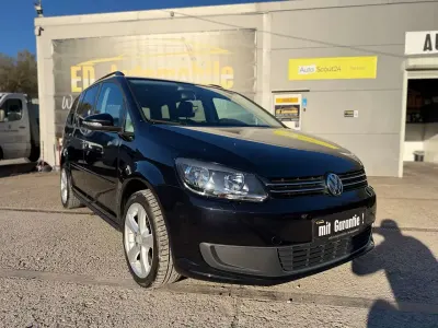 Gebraucht VW Touran 140 PS (102 kW) 2011 Schwarz Van / Kleinbus