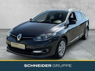 Gebraucht Renault Mégane GrandTour LIMITED 116 PS (85 kW) 2015 Grau Kombi