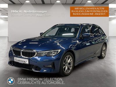 Brugt BMW 318 Sport Line 150 HK (110 kW) 2020 Blå Stationcar