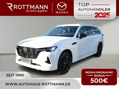 Gebraucht Mazda CX-80 Homura-Line 254 PS (186 kW) 2024 Weiß SUV