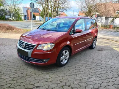 Gebraucht VW Touran Highline 140 PS (102 kW) 2007 Rot Van / Kleinbus