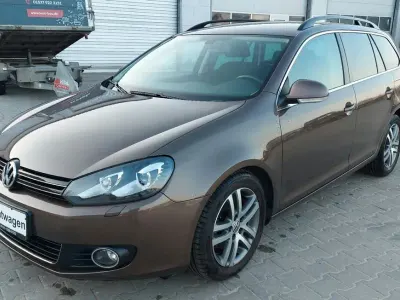 Gebraucht VW Golf VI Highline 122 PS (89 kW) 2011 Braun Kleinwagen
