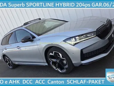Używany Skoda Superb SportLine 204 KM (150 kW) 2025 Niebieski Kombi