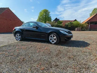 Brugt Mercedes SLK200 163 HK (119 kW) 2006 Sort Cabriolet