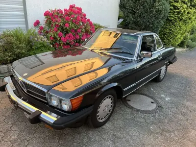 Gebraucht Mercedes 560 231 PS (169 kW) 1986 Blueblack Cabrio