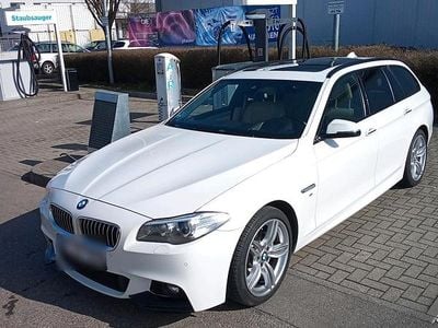 Brugt BMW 520 190 HK (139 kW) 2017 Hvid Stationcar