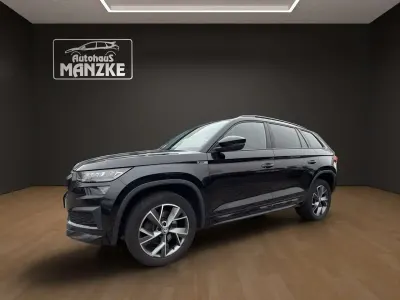 Gebraucht Skoda Kodiaq SportLine 200 PS (147 kW) 2023 Schwarzmagic perleffekt SUV