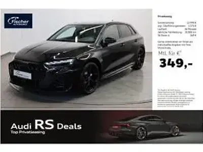 Neu Audi RS3 Sport 400 PS (294 kW) 2025 Schwarz Limousine
