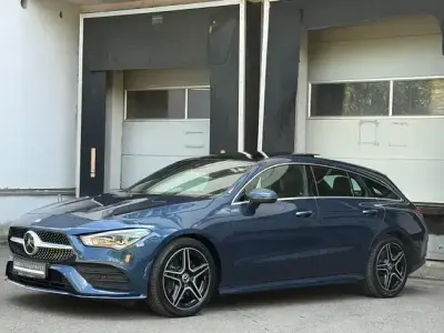 Gebraucht Mercedes CLA200 Shooting Brake AMG 150 PS (110 kW) 2023 Blau Kombi