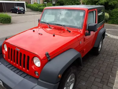 Używany Jeep Wrangler 284 KM (208 kW) 2015 Czerwony SUV