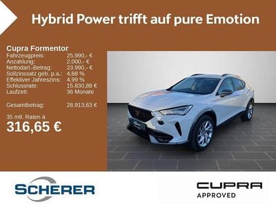 Gebraucht Cupra Formentor 204 PS (150 kW) 2023 Weiß SUV