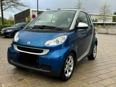 Brugt Smart ForTwo Cabrio 71 HK (52 kW) 2010 Blå Cabriolet