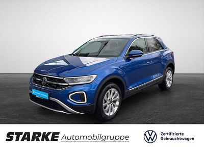 Second-hand VW T-Roc Style 150 CP (110 kW) 2025 Albastru SUV