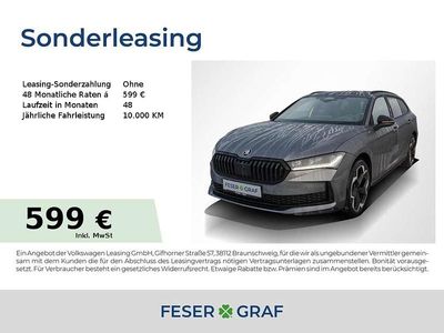 Grau Neu 2026 Skoda Superb SportLine Kombi | 54.795 € (Etwas zu teuer)