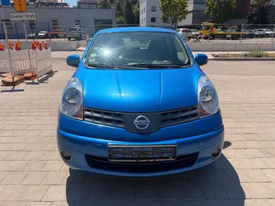 Gebraucht Nissan Note Acenta 88 PS (64 kW) 2008 New blue (m) Kleinwagen