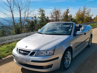 Gebraucht Saab 9-3 Vector 175 PS (128 kW) 2004 Silber Cabrio