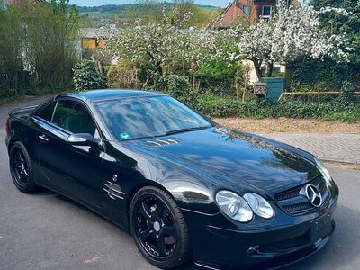 Second-hand Mercedes SL500 370 CP (272 kW) 2005 Negru Cabrio