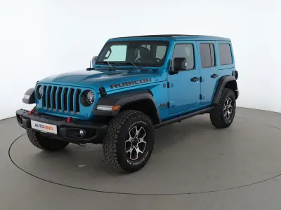 Gebraucht Jeep Wrangler Unlimited Rubicon 200 PS (147 kW) 2020 Grün SUV