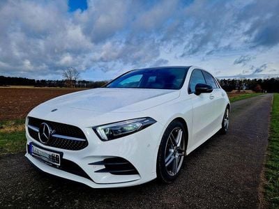 Usata Mercedes A200 AMG line 163 CV (119 kW) 2020 Bianco Berlina