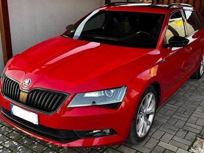 Gebraucht Skoda Superb SportLine 190 PS (139 kW) 2017 Rot Kombi