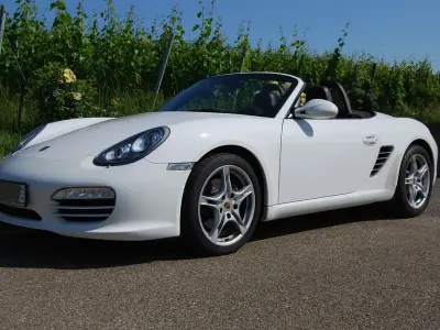 Gebraucht Porsche Boxster 256 PS (188 kW) 2008 Weiß Cabrio