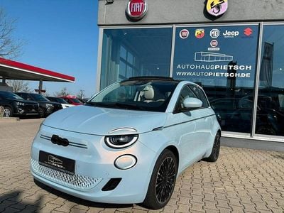 Gebraucht Fiat 500e La Prima 86 kW (118 PS) 2022 Blau Cabrio