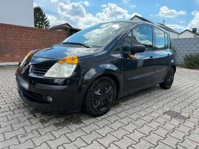 Brugt Renault Modus 80 HK (58 kW) 2006 Sort MPV